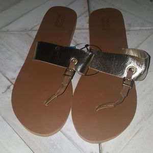 Tropical Escape Flip Flops Size 11 NWT